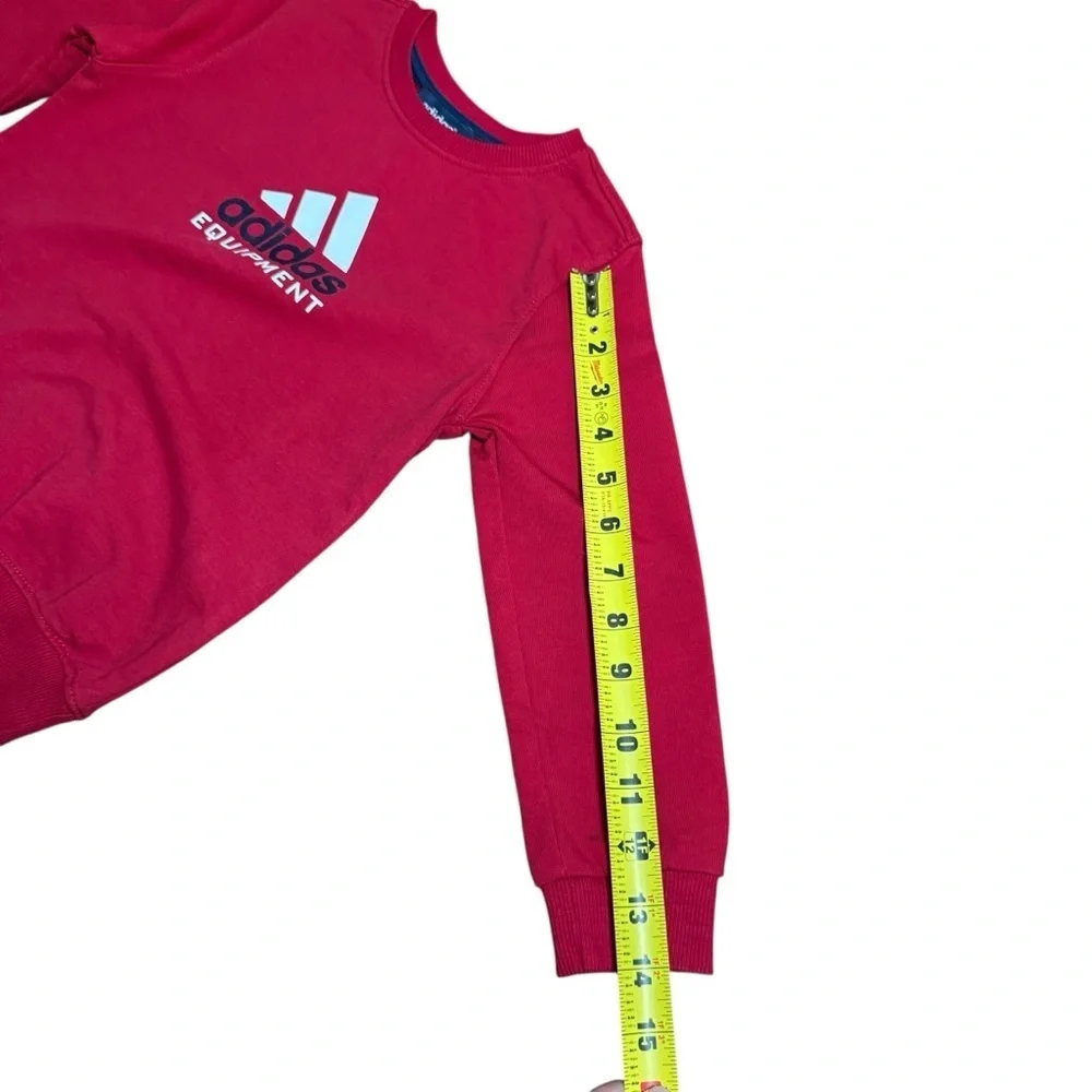 Adidas| Kids Unisex Red and Blue Long Sleeve Crewneck Tracksuit -Size 4 years